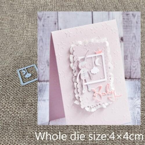 XLDesign Craft Metal Cutting Die cut die Cloud moon square frame scrapbooking Album Paper Card Craft Embossing die cuts