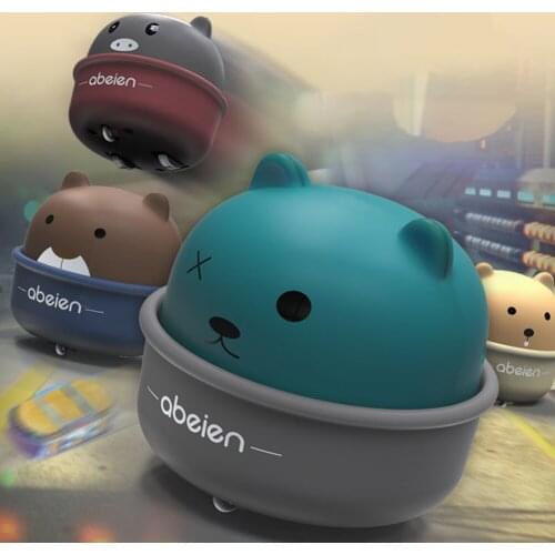 Cute Cartoon Animal Shape Pushing Sliding Magnetic Car Early Educational Classic Kids Toy Baby Toys Infant Crawling