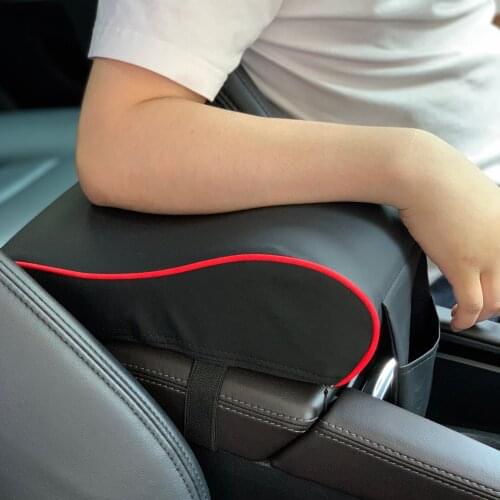 Car Armrest Pad For Toyota Camry Corolla RAV4 Yaris Highlander Land Cruiser PRADO Vios Vitz Reiz Succeed Aqua