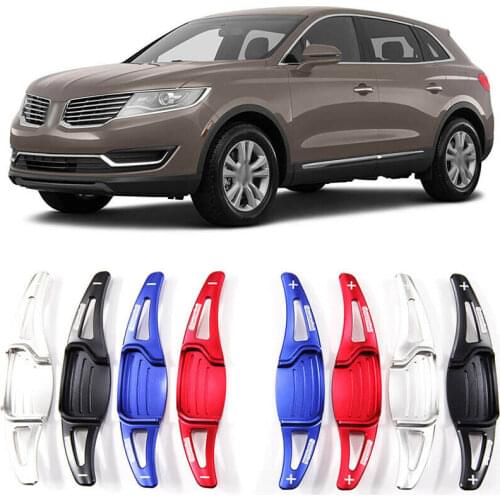 Savanini Alloy Add-On Steering Wheel DSG Paddle Shifters Extension For Lincoln MKX 2015-2018