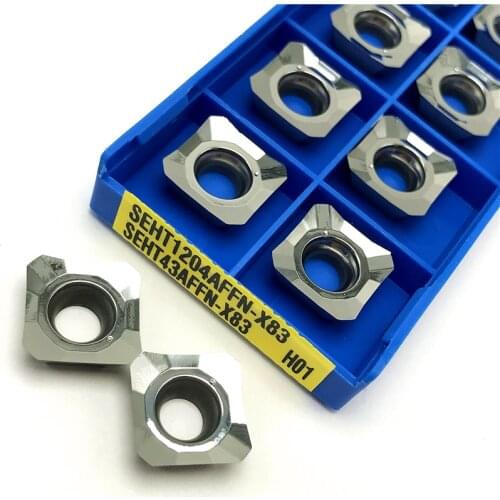 SEHT1204 AFFN X83 H01Milling Indexable turning tools milling insert Aluminum Cutting tool CNC turning insert SEHT 1204