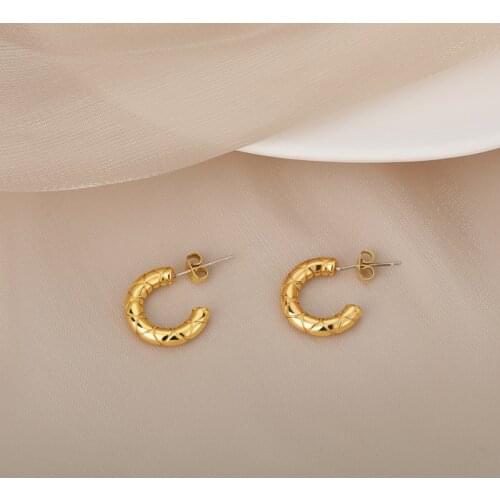 Chic Round Earrings For Women S925 Pin Glamour Charm Retro Earing Classic Gothic Trendy Mujer Jewelry Unique Gift For Girlfriend