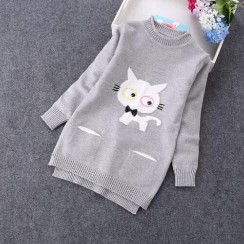 2020 new big girls sweaters 6-14years children clothing girls sweaters