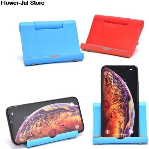 Universal Desk Stand Mobile Phone Tablet Holder Multi-angle Foldable Portable