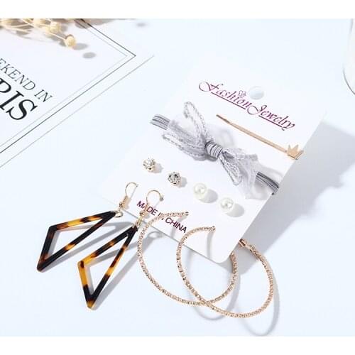 TONGKWOK Bohemia Exaggeration Dangle Earrings For Women Silk Thread Tassel Metal Long Chandelier Earrings Jewelry set #142354