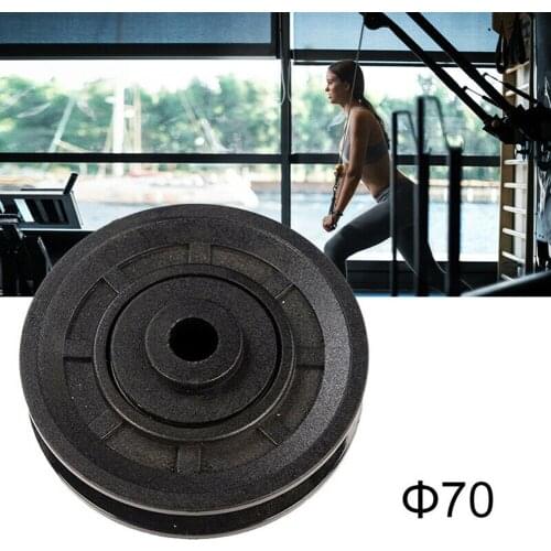 1PC/4PCS Universal Bearing Pulley Wheel Cable Machine Fitness Gym Equipment Part Itness Running Yoga Strength Training