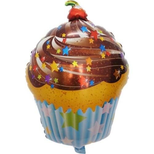 10pcs/lot Chocolates Cake Helium Foil Balloons Birthday Party Decorations Birthday Gifts Festival Decoration Holiday Supplies