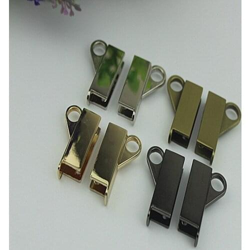 2pcs/4pcs Metal Bag Clip Hanging Side Hook Buckles Screw Fittings Diy Sewing Hangbag Strap Belt Leather Hardware Accessories