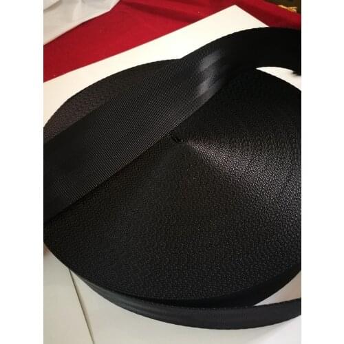 Black 3M-30M car seat belt webbing car modified 3C standard certified child safety belt car accessories