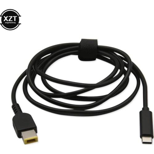 USB C Type C to 11*4.5mm Square plug DC Charging Cable Power Adapter for Lenovo G400 G500 G505 G405 ThinkPad Laptop Notebook PC