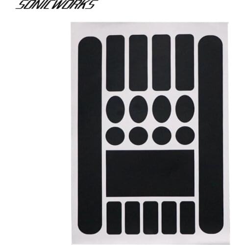 Bicycle Chain Protection Sticker Road Bike Scratch Prevention Rhino Leather Sticker Chain Frame Safety Frame Protective Film