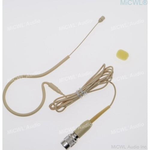 New Generation Earset Headset Microphone for Audio-Technica Wireless Beltpack Upgrades Mics