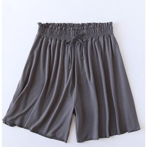 Pantalones De Mujer New Modal Sleeping Summer Pajamas Pants Loose Large Size Women Sleepwear Home Lounge Shorts