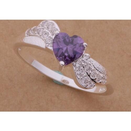 Wholesale Wedding Rings silver plated Fashion jewelry rings WR-072