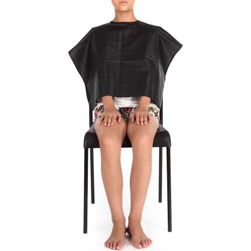 Hairdressing Gown Apron Waterproof Children Adults Hair Cutting Cape Hair Salon Barber Hair Cutting Dye Hair Apron Salon Cloth