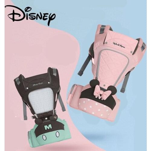 Disney Baby Carriers With Ergonomic Kangaroo Front Carrier Detachable Baby Accessories Baby Carrier Mommy Waist Stool For Baby