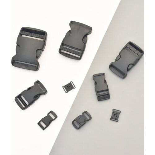 Plastic buckle Webbing Detach Bucklesschoolbag backpack waist bag clip adjustable plastic connection buckle