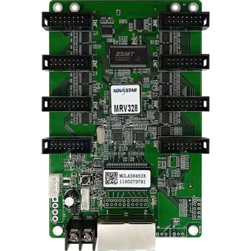 Module full color NOVASTAR MRV328 Receiving card led display Max support 256*256dots 8*hub75 ports available for led panel sign
