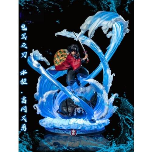 Presale Demon Slayer GK Lost Dreams Studio Water Pillar Tomioka Yiyong Limited Hand-Made Model Size:57CM*41CM*42CM