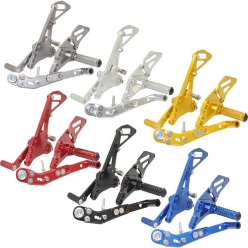 Adjustable Rearset Footrests Foot Peg For SUZUKI GSXR GSX-R 600 750 GSXR600 GSXR750 2011 2012 2013 2014 2015 2016 2017 2018 2019