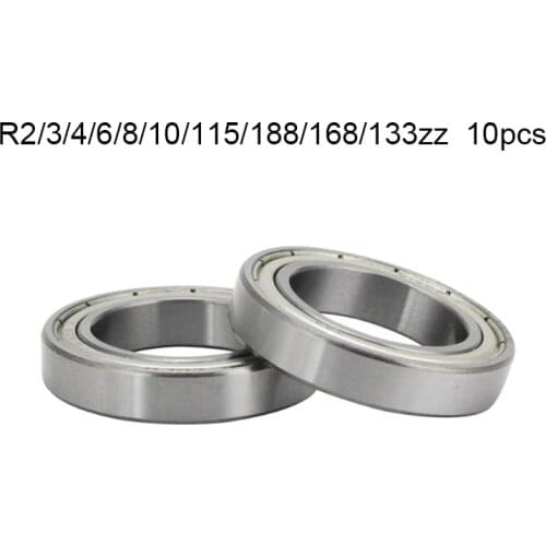 Free Shipping 10PCS R2ZZ R3ZZ R4ZZ R6ZZ R8ZZ R10ZZ R155ZZ R2-5ZZ R188ZZ R168ZZ R133ZZ Ball Bearings Inch Bearing