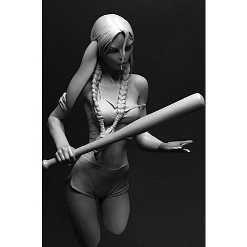 Unassambled 1/10 ancient woman bust Resin figure miniature model kits Unpainted