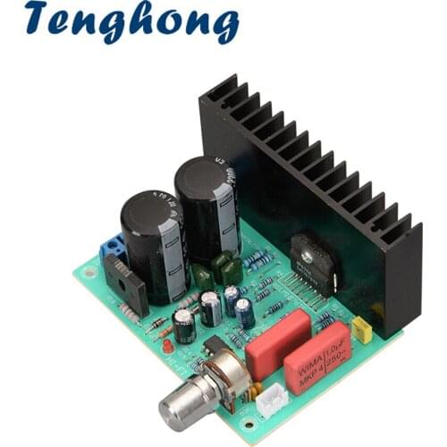 Tenghong 1PCS LM1876 2.0 Power Amplifier Audio Board 30W+30W Stereo HIFI Sound Amplifier Speaker Home Theater DIY