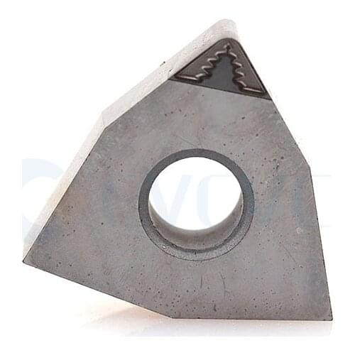 2pcs WNMG080404 JG PCD WNMG080408 JG PCD High hardness Diamond inserts CNC lathe Turning inserts For aluminum, copper processing