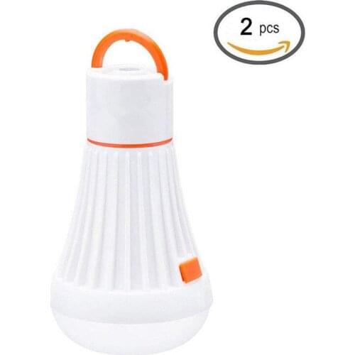 2PCS Mini Portable Lantern Tent Light LED Bulb Emergency Magnetic Torch Camping Waterproof Hanging Hook Flashlight For Camping