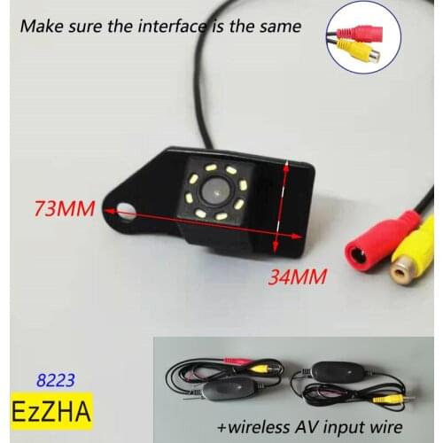4 LED light HD for Mitsubishi ASX 2011 2012 2013 2014 2015 2016 Dedicated Parking Reverse Rear View Camera Dynamic Trajectory