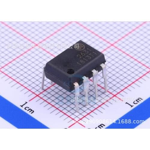 5/PCS In-Line HCPL2631 Dip-8 F2631 10M Dual High-Speed Optocoupler Brand New & Original