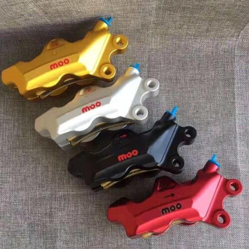 Motorcycle accessories Brake Caliper 40mm Mounting 4 Piston Radial For Honda Yamaha Kawasaki Suzuki Ducati Brake Pump Modify