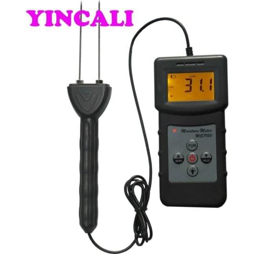 Fast Shipping cotton bale moisture meter MS7100C High sensitivity of the sensor with 150mm needle pintype Measuring range 7%-40