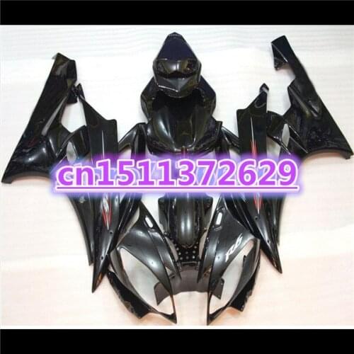 YZF-R6 06-07 ABS Fairing kit for YZF R6 06 07 black full YZF 600 R6 2006 2007 fairing sets bodywork ABS-Dor D injection