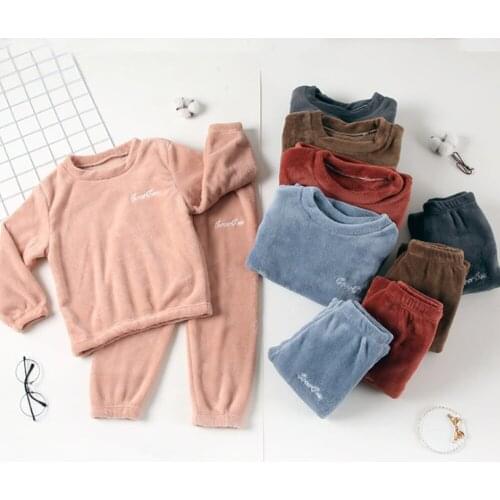 Children Home Clothing Autumn Winter Toddler Top+Pant Boys Clothes Costume Outfit Suit Kids Tracksuit For Girls Baby Sets