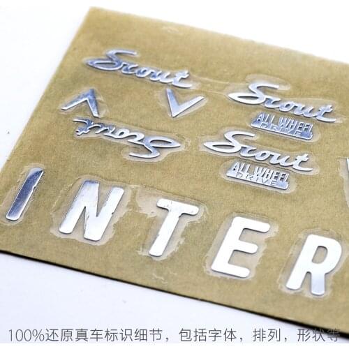 VP VS4-10 remote control car adhesive paper