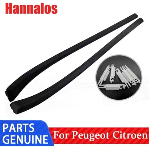 Original brand new front windshield beading windshield trim rubber beading Adhesive strips 8120AK 8120AJ for Peugeot 408 T73