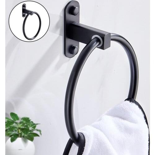 Towel Rings Luxury Towel Ring Towel Holder Bath Towel Bar Bathroom Accessories Home Decoration Useful