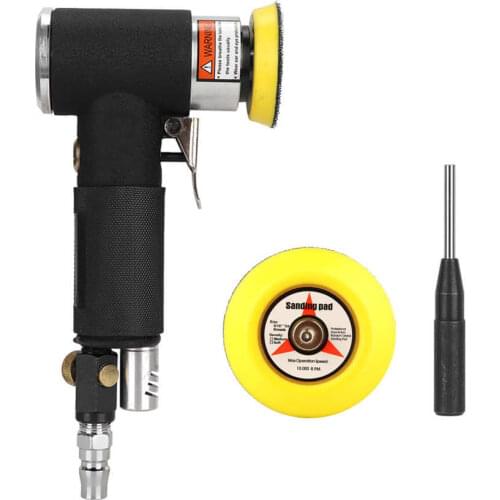 Air Angle Sander Mini Pneumatic Polishing Grinding Machine With Sanding Pad