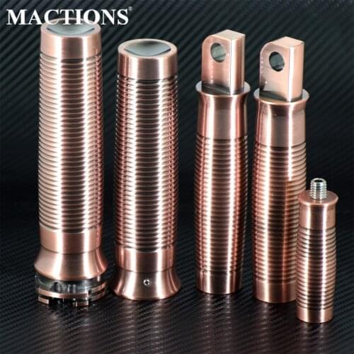 Motorcycle Copper 1'' 25mm Handlebar Hand Grips FootPegs Footrest Shifter Peg Set For Harley Sportster XL Softail Dyna Touring