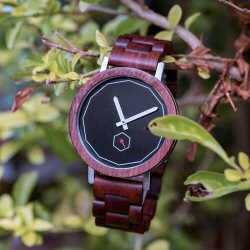 BOBO BIRD Mens watch Wooden Wristwatch Male Wood Watches With Japan Movement 2020 Paper Gift Box Customized