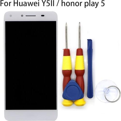 New original Touch Screen LCD Display LCD Screen For Huawei Y5II/honor play 5 Replacement Parts + Disassemble Tool