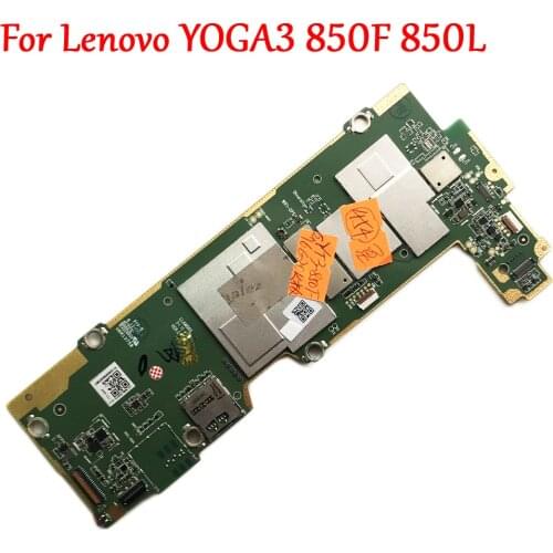 Original Tested Full Work Motherboard For Lenovo Yoga Tablet3 850F 850L 850 YT3-850F YT3-850L Logic Circuit Electronic Panel FPC