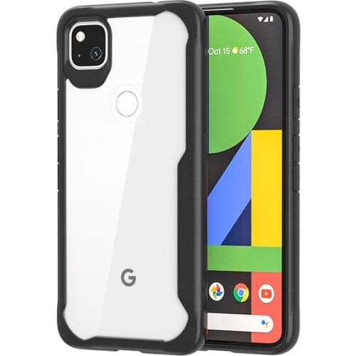 Transparent Protective Case For Google pixel 5 XL 4A 4XL 3A XL 3XL Shockproof Armor PC Back Case Cover
