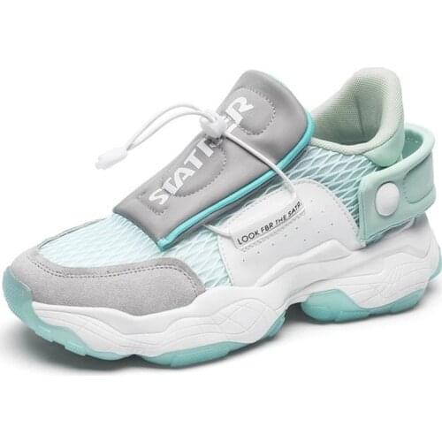 RASMEUP Mesh Breathable Sport Running Men Shoes 2021 Summer Fashion Male Platform Sneakers Trainers Footwear