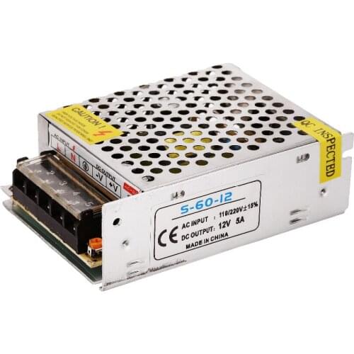 LED Driver 12V Switching Power Supply Adapter Transformer 60W 120W 360W Aluminum for LED Strip Light Ribbon Linghting