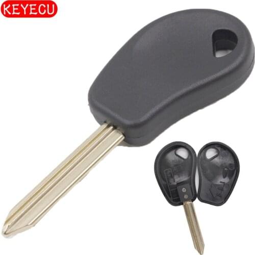 Keyecu 10PCS/LOT Replacement Transponder Key Shell With Blank Blade SX9T for Citroen Saxo Jumpy Despatch Picasso C5 C6 Berlingo
