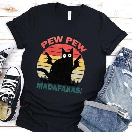 Woman Shorts Pew Pew Madafakas Printed Short Shirt Women Tops and Bloues Female Cropped Clothing Graphic Tee Gothic T-shirt Kpop