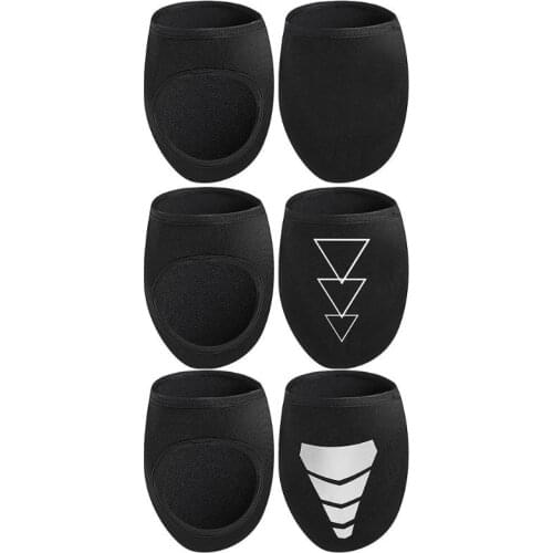 1 Pair MTB Road Bike Shoes Cover Half Palm Toe Lock Windproof Bicycle Protector Boot Case Cycling Overshoes Equipment