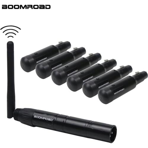 Rechargeable Wireless Receiver 2.4G Wireless DMX Built-in Battery Controller For LED Stage Par Party Light Effect